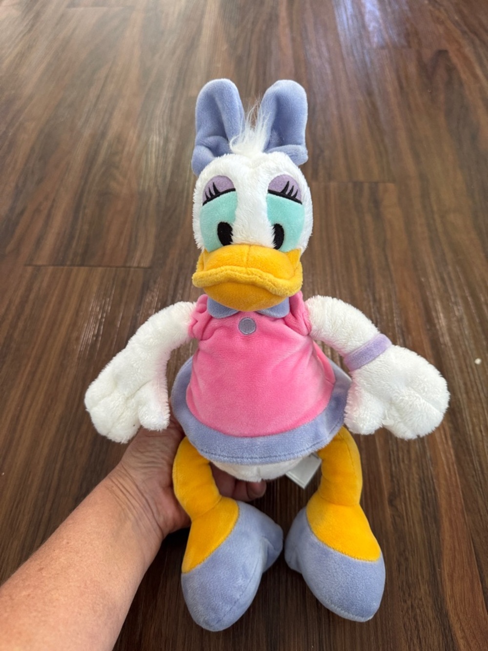 4/$45 Disney Park Daisy Duck Plush 15” Toy